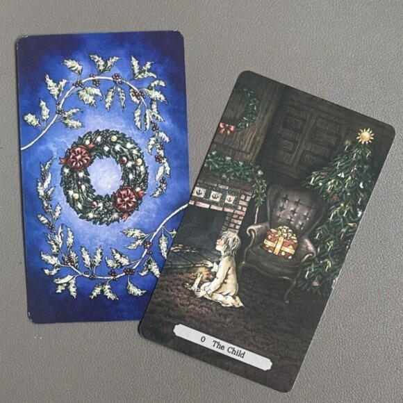 Yuletide Tarot Deck 78 Cards NWT - Picture 5 of 5
